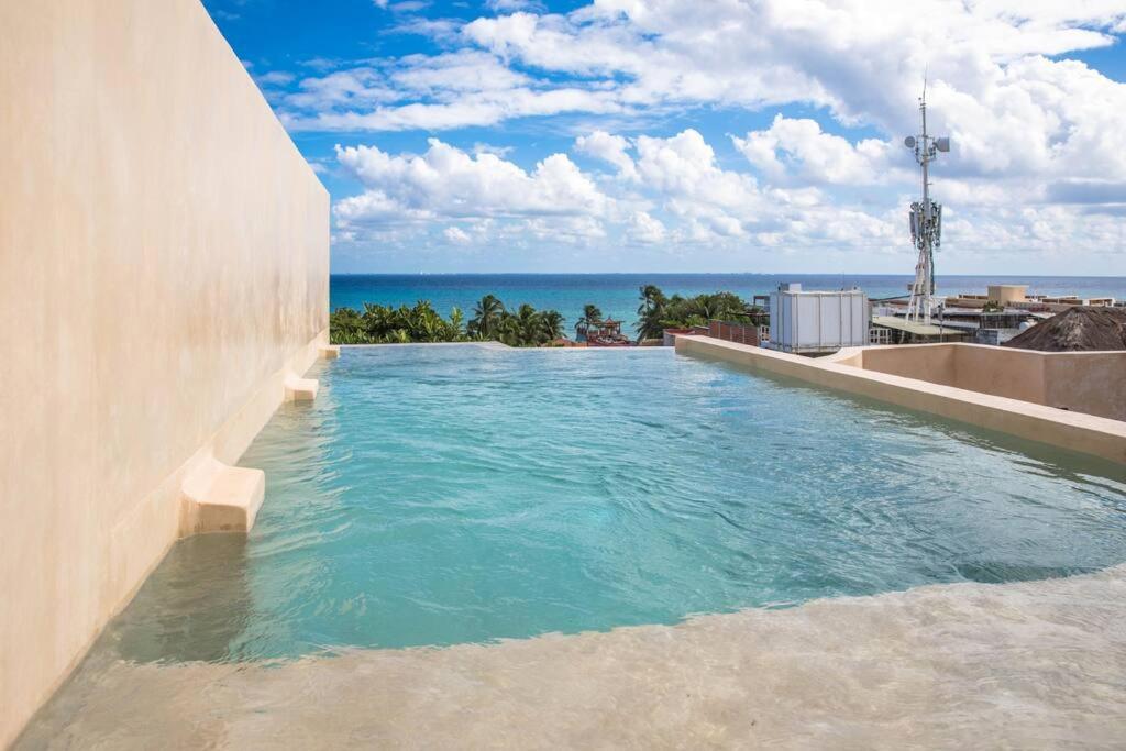 Breathtaking Ph 5thav Ocean View Private Pool Roof Apartamento Playa del Carmen
