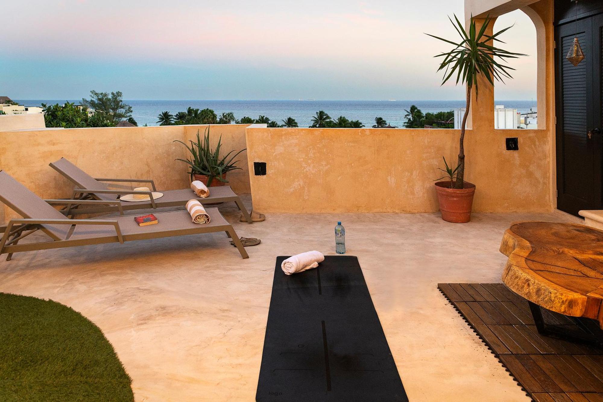Breathtaking Ph 5thav Ocean View Private Pool Roof Apartamento Playa del Carmen